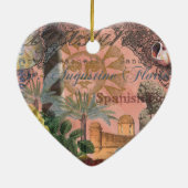 saint - augustine florida trekt antiek kunst keramisch ornament (Achterkant)