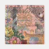 saint - augustine florida trekt antiek kunst magneet (Voorkant)