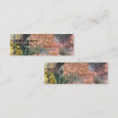 saint - augustine florida trekt antiek kunst mini visitekaartje (Voorkant / Achterkant)