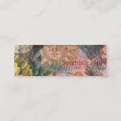 saint - augustine florida trekt antiek kunst mini visitekaartje (Achterkant)