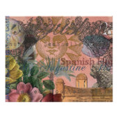 saint - augustine florida trekt antiek kunst poster (Voorkant)