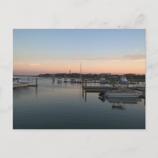 Saint Augustine Sunset Briefkaart (Voorkant)