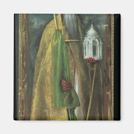 Saint Augustine van Hippo 1590 Magneet (Voorkant)