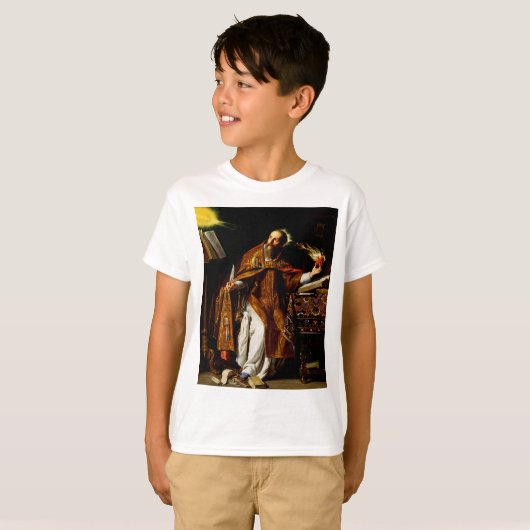 Saint Augustine van Hippo T-shirt (Voorkant volledig)