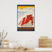 Saint Aventin Print Frankrijk Reisposter Luchon (Keuken)