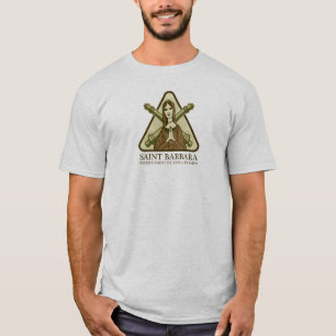 Saint Barbara, beschermheilige van artillerie T-shirt
