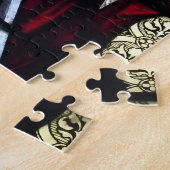 Saint Barbara Glas in lood Window Legpuzzel (Zijkant)