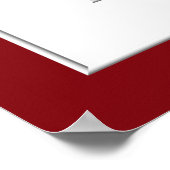 Saint Barbara Glas in lood Window Print (Hoek)