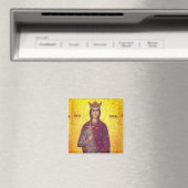 Saint Barbara Icon Magneet (Insitu (Vaatwasser))