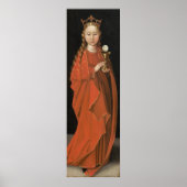 Saint Barbara - Starck Triptych Fine Art Poster (Voorkant)