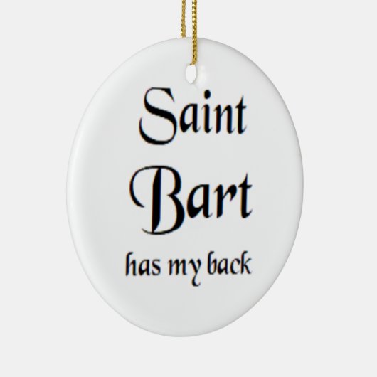 saint bart keramisch ornament (Rechts)
