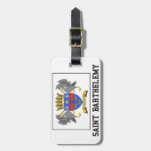 Saint Barthelemy Bagagelabel (Voorkant verticaal)