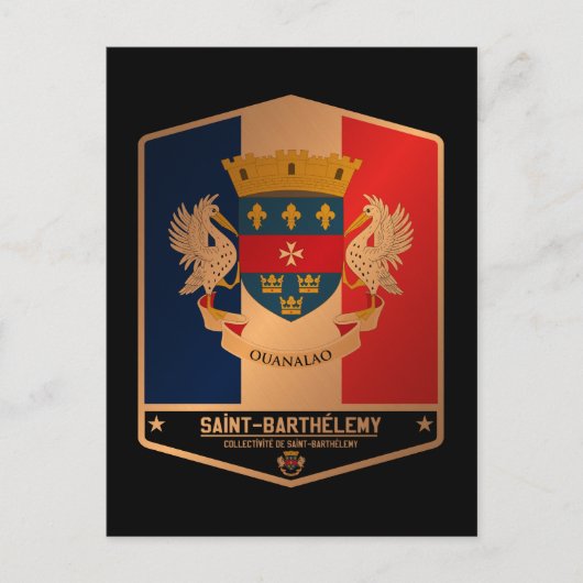 Saint Barthélemy Briefkaart (Voorkant)