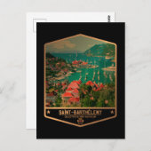 Saint Barthélemy Briefkaart (Voorkant / Achterkant)