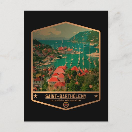 Saint Barthélemy Briefkaart (Voorkant)