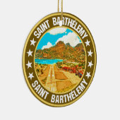 Saint Barthélemy Keramisch Ornament (Rechts)