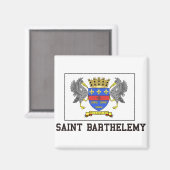Saint Barthelemy Magneet (Voorkant / Achterkant)