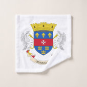 Saint Barthélemy-vlag Bad Handdoek (Wasdoekje)