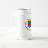 Saint Barthélemy-vlag Bierpul (Voorkant links)