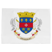 Saint Barthélemy-vlag Groot Cadeauzakje (Achterkant)