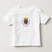 Saint Barthélemy-vlag Kinder Shirts (Voorkant)