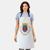 Saint Barthélemy-vlag Schort (Gedragen)