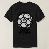 Saint Barthlemy Landenvlag T-shirt (Design voorkant)