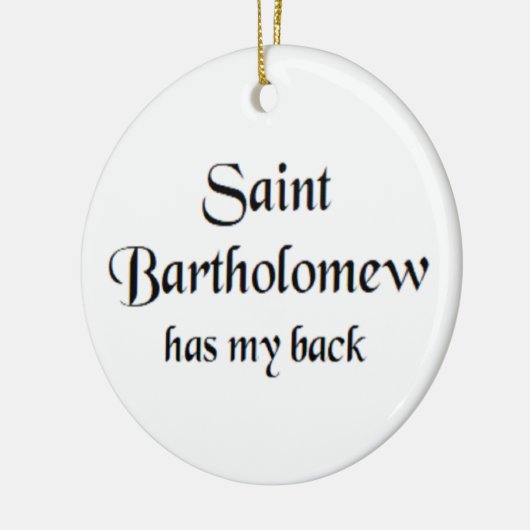 saint bartholomew keramisch ornament (Links)