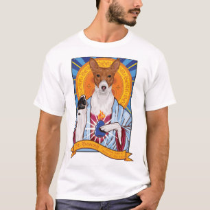 Saint Basenji Hond T-shirt