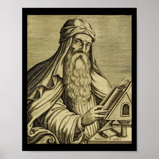 Saint Basil c400 AD Poster (Voorkant)