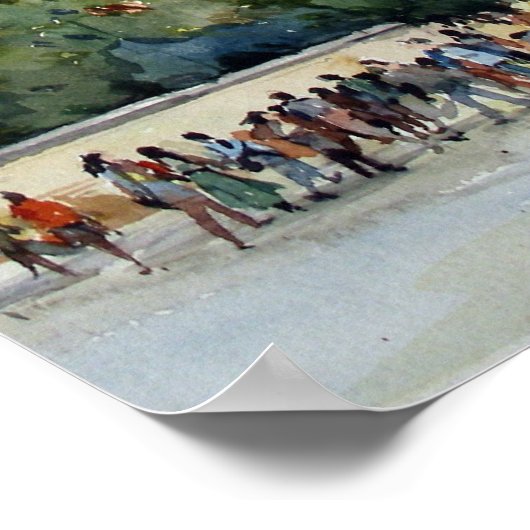 Saint Basil - Moskou Poster (Hoek)