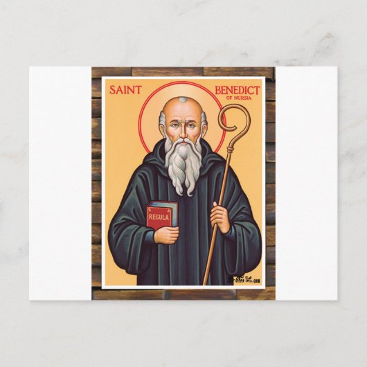 SAINT BENEDICT CATHOLIC 04  PRODUCTEN BRIEFKAART (Voorkant)