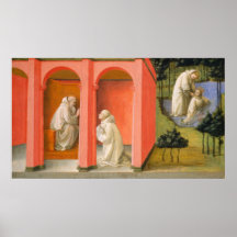 Saint Benedict - Filippino Lippi Fine Art Poster