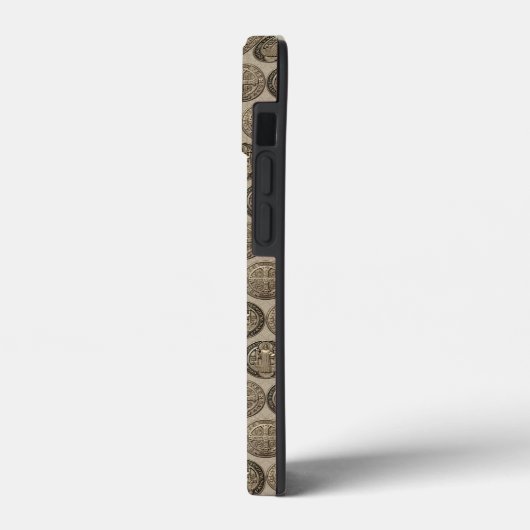 Saint Benedict Medaillon Muismat Case-Mate iPhone Case (Achterkant / Links)