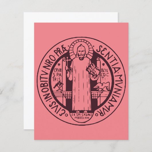 Saint Benedict Medal (Voorkant / Achterkant)