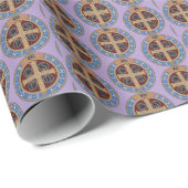 Saint Benedict Medal Cadeaupapier (Rol Hoek)