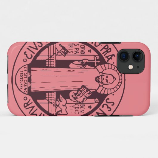 Saint Benedict Medal Case-Mate iPhone Case (Achterkant (horizontaal))