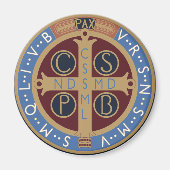 Saint Benedict Medal Magneet (Voorkant)