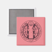 Saint Benedict Medal Magneet (Voorkant / Achterkant)