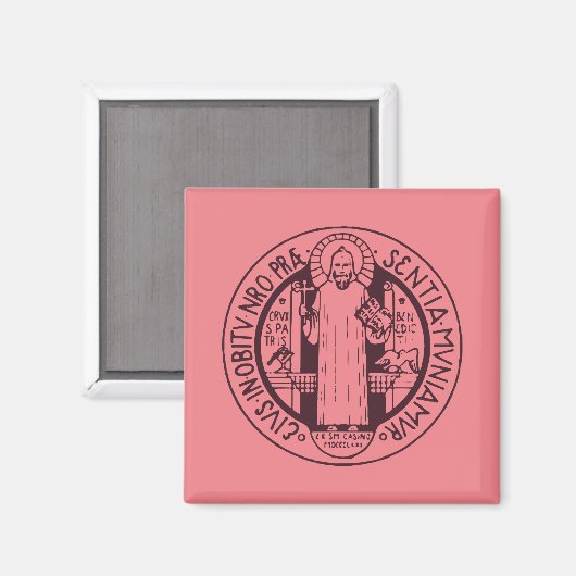 Saint Benedict Medal Magneet (Voorkant / Achterkant)
