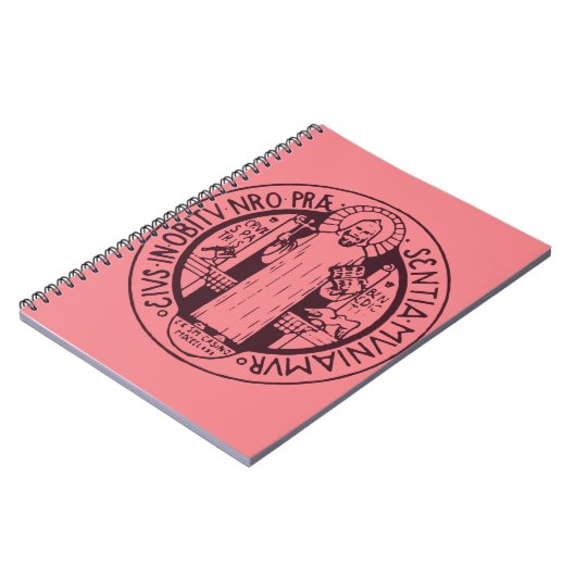 Saint Benedict Medal Notitieboek (Linkerzijde)