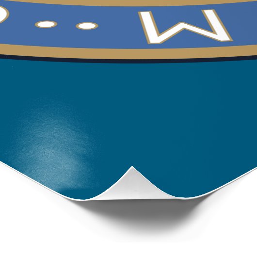 Saint Benedict Medal Perfect Poster (Hoek)