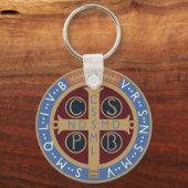 Saint Benedict Medal Sleutelhanger (Voorkant)