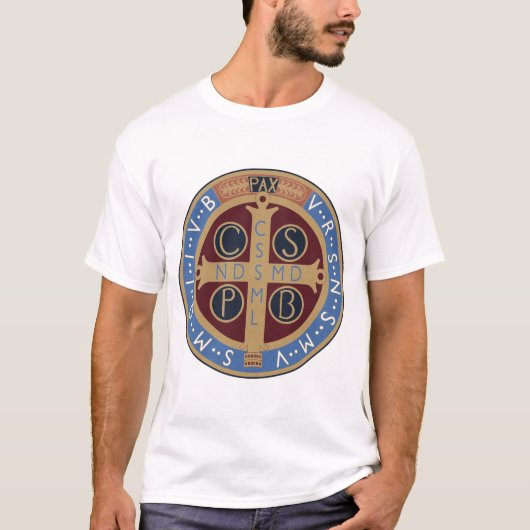 Saint Benedict Medal T-shirt (Voorkant)