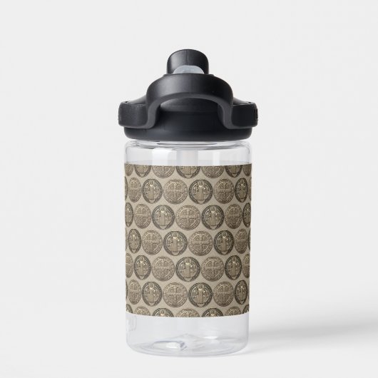Saint Benedict Medal Tumbler Waterfles (Achterkant)