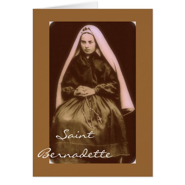 saint bernadette (Voorkant)