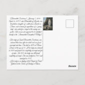 Saint Bernadette Briefkaart (Achterkant)