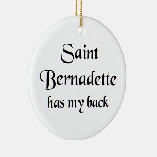 saint bernadette coffee mug keramisch ornament (Rechts)