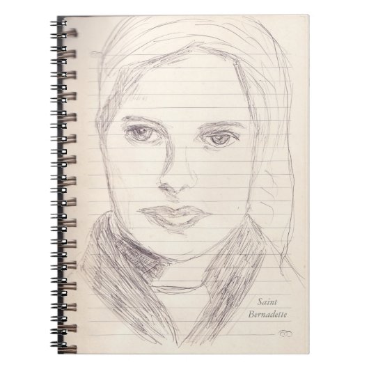Saint Bernadette Notitieboek (Voorkant)