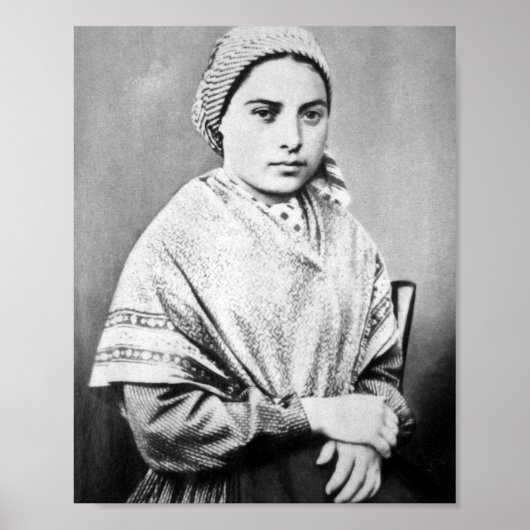 Saint Bernadette Poster (Voorkant)